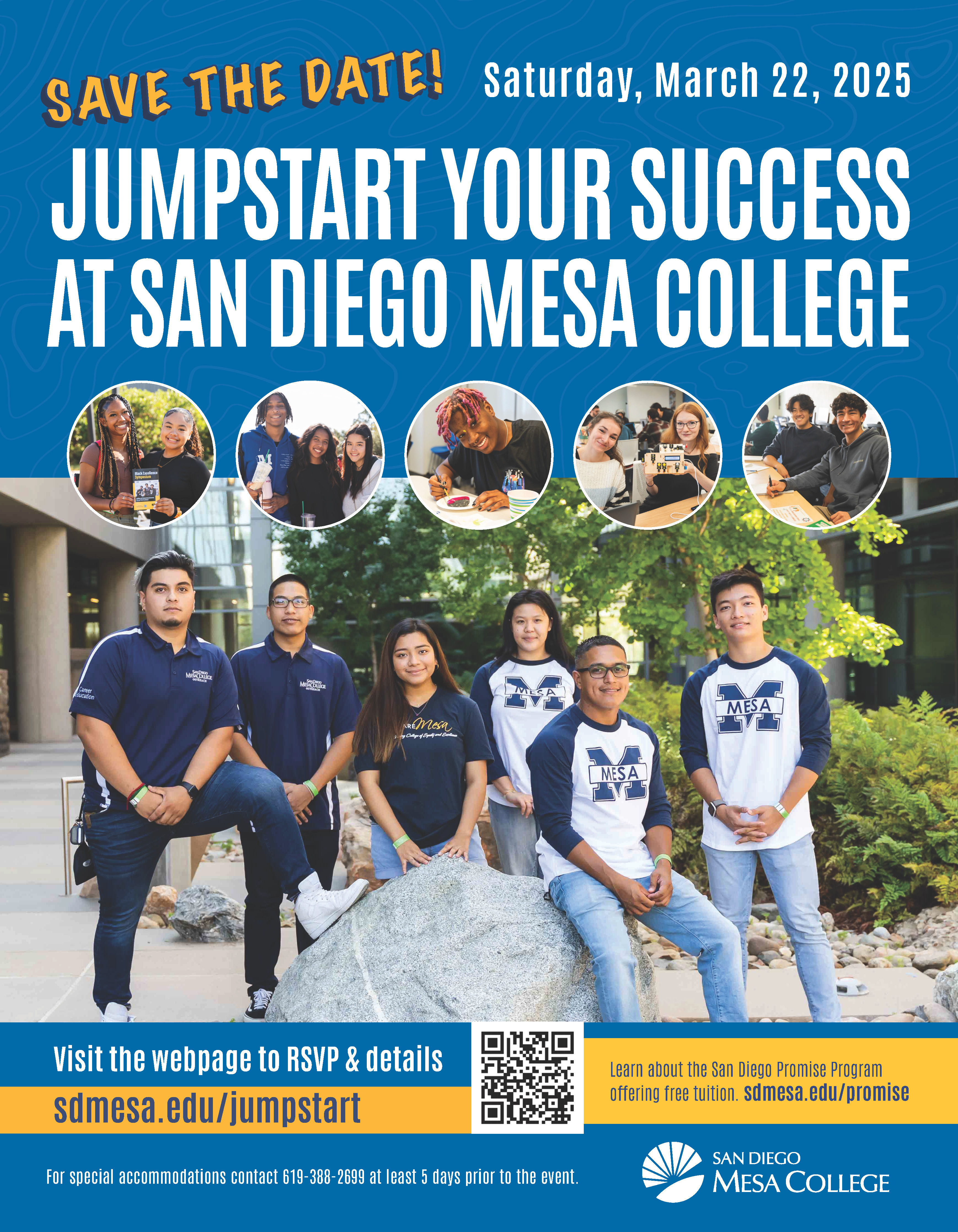 Jumpstart 2025 - Save the date, Saturday, March 22, 2025